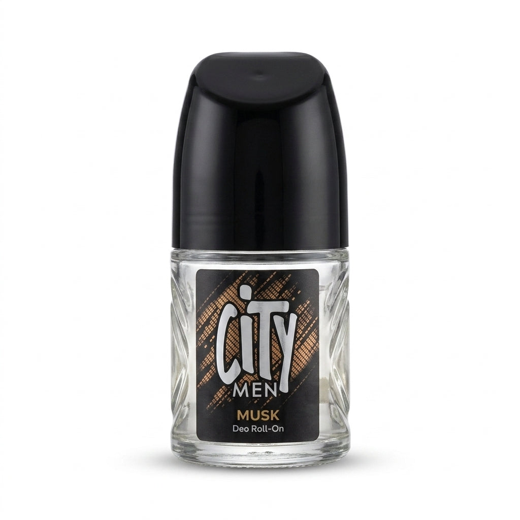 City Men Musk Deodorant Roll-On 50ml
