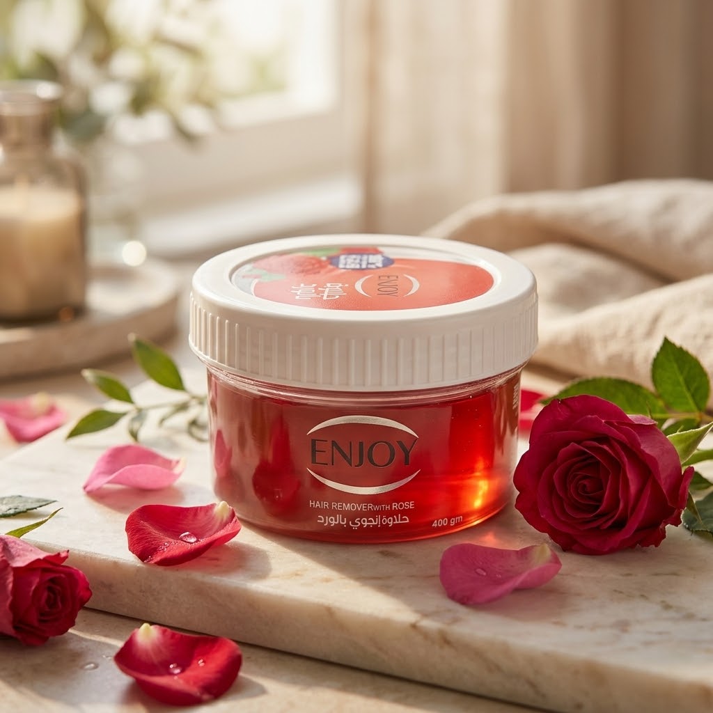 Enjoy Rose Hair Removal Wax – 400 g