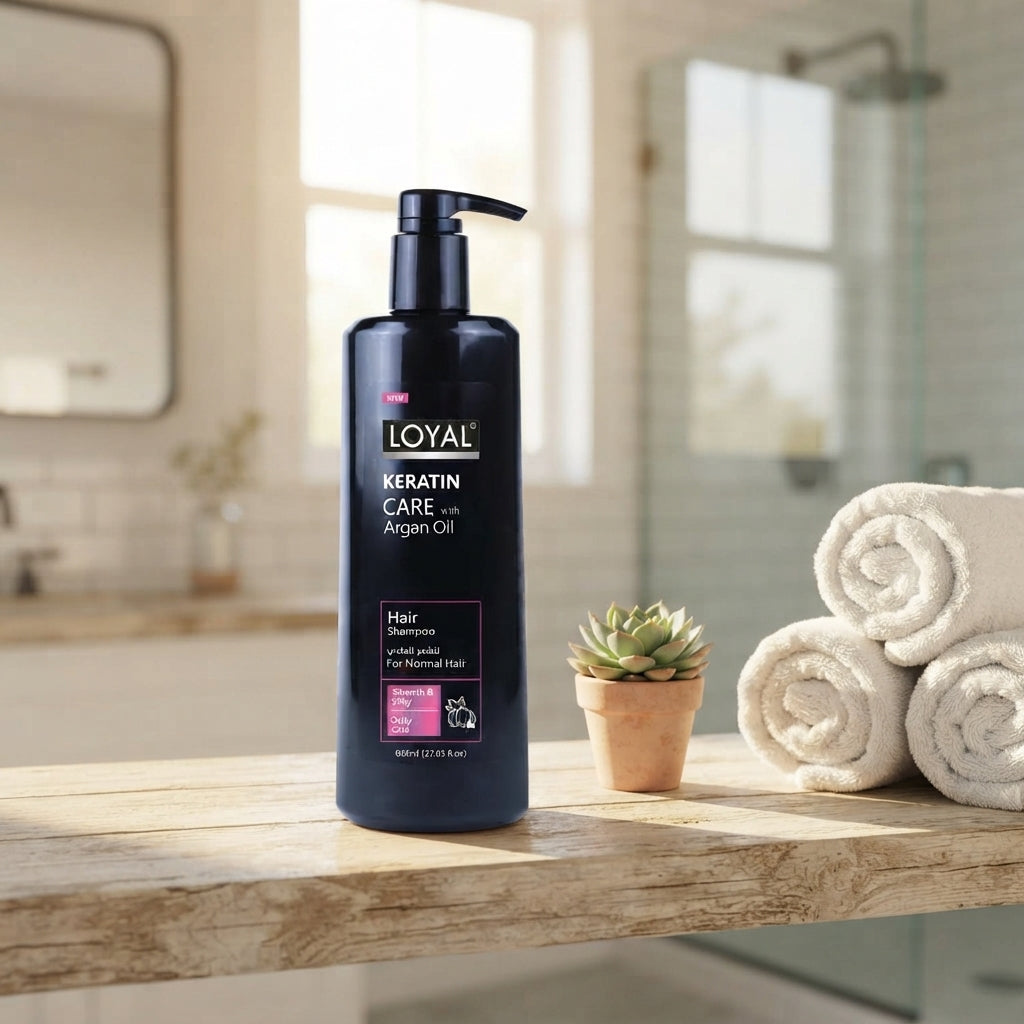 Loyal Keratin Care with Argan Oil Hair Shampoo - 800 ml