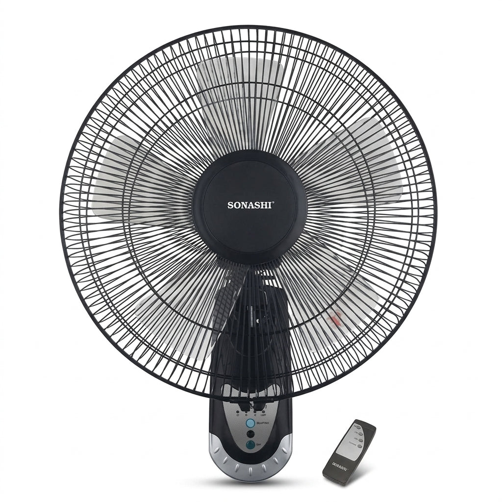 Sonashi 16-Inch Wall Fan With Remote Control SF-8007WR