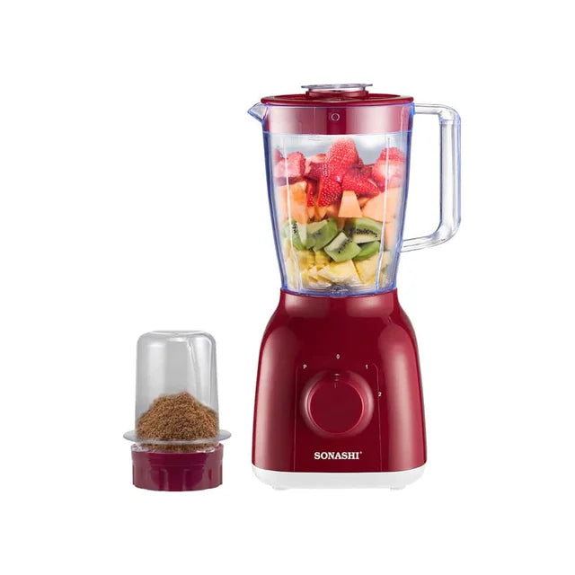 Sonashi 2 IN 1 Blender SB-144N Red
