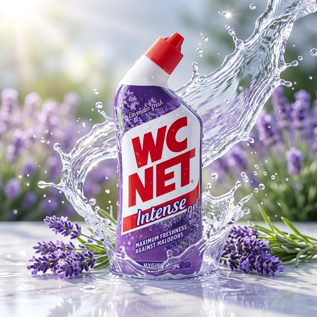 WC Net Intense Gel Toilet Cleaner Lavender Fresh – 750 ml