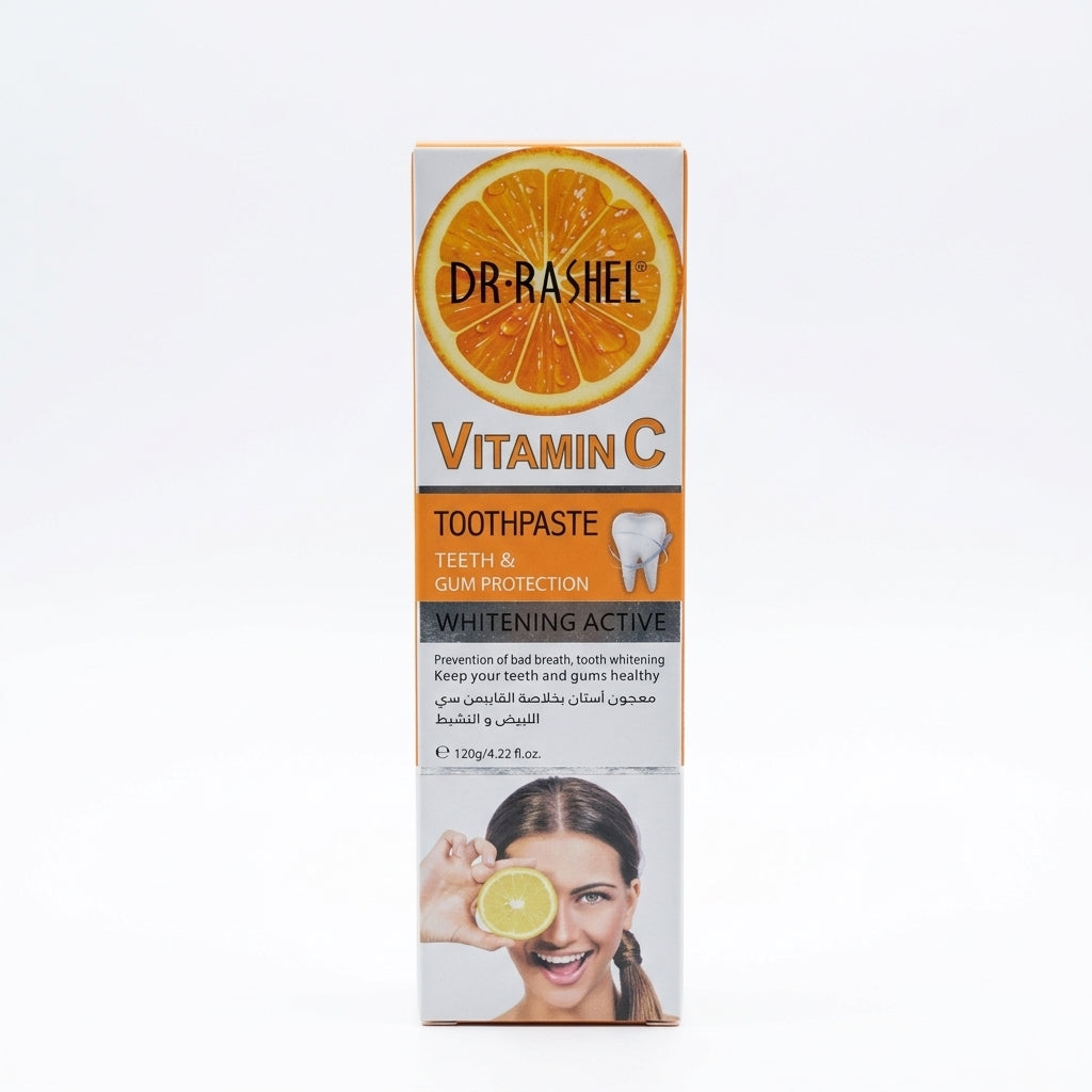 Dr. Rashel Vitamin C Whitening Active Toothpaste, 120 g