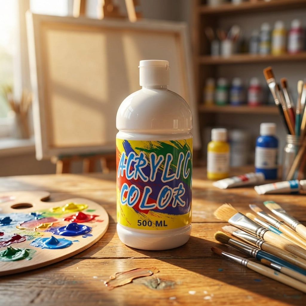 Basic Acrylic Color Paint 500ml – White