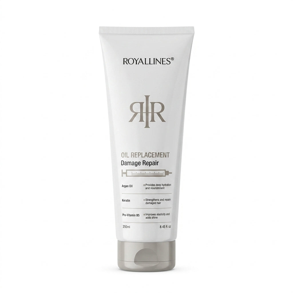 Royallines Argan Oil & Keratin Damage Repair Oil Replacement – 250ml