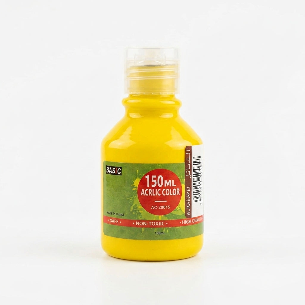 Basic Acrylic Color 150ml – Yellow
