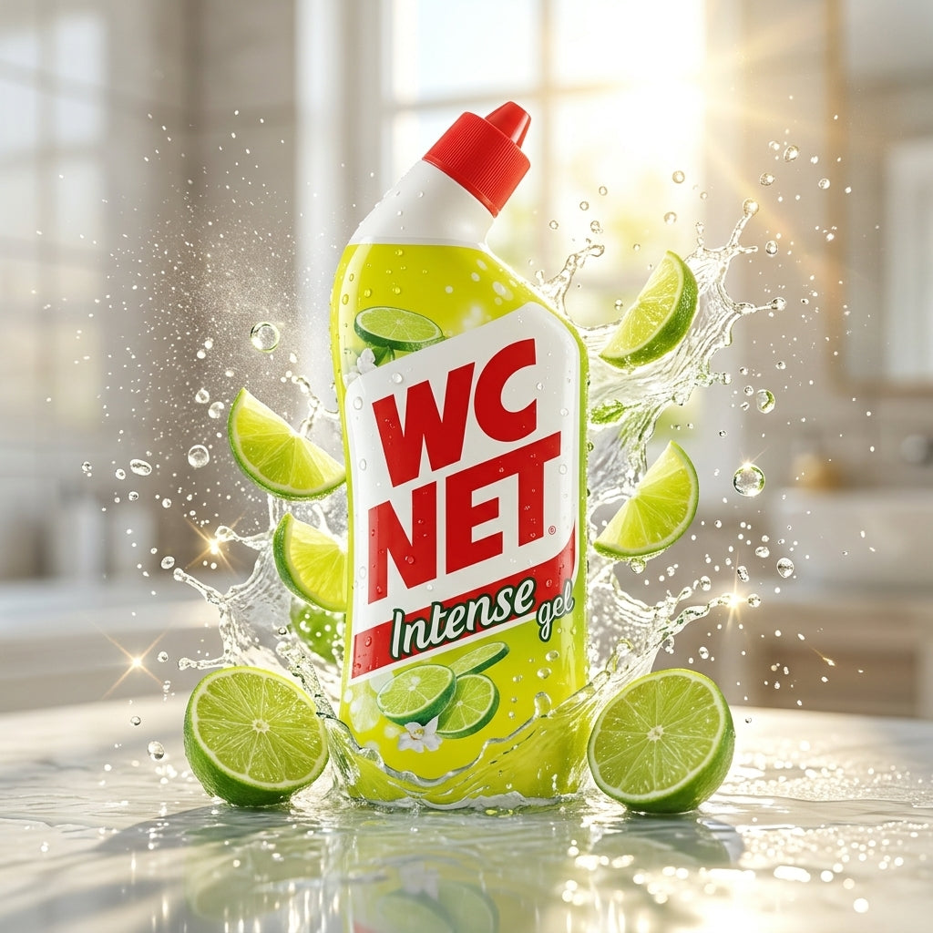 WC Net Intense Gel Toilet Cleaner Lime Fresh – 750 ml