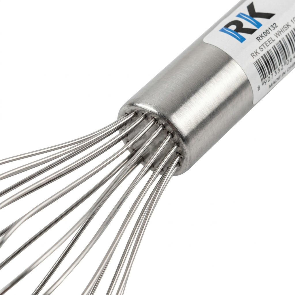 RK Stainless Steel Egg Whisk - 10 Inch