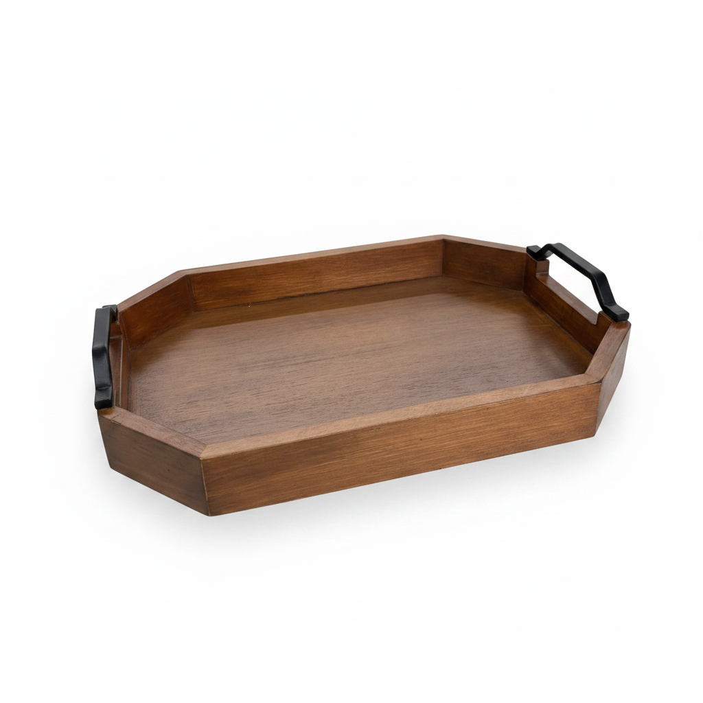 Luhpar Wooden Serving Tray - 35×25cm