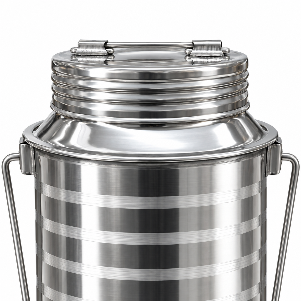 Falcon Stainless Steel Milk Can - 5.5 Litre