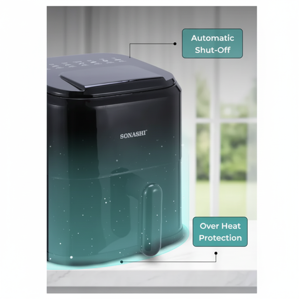 Sonashi Digital Air Fryer 4.2L