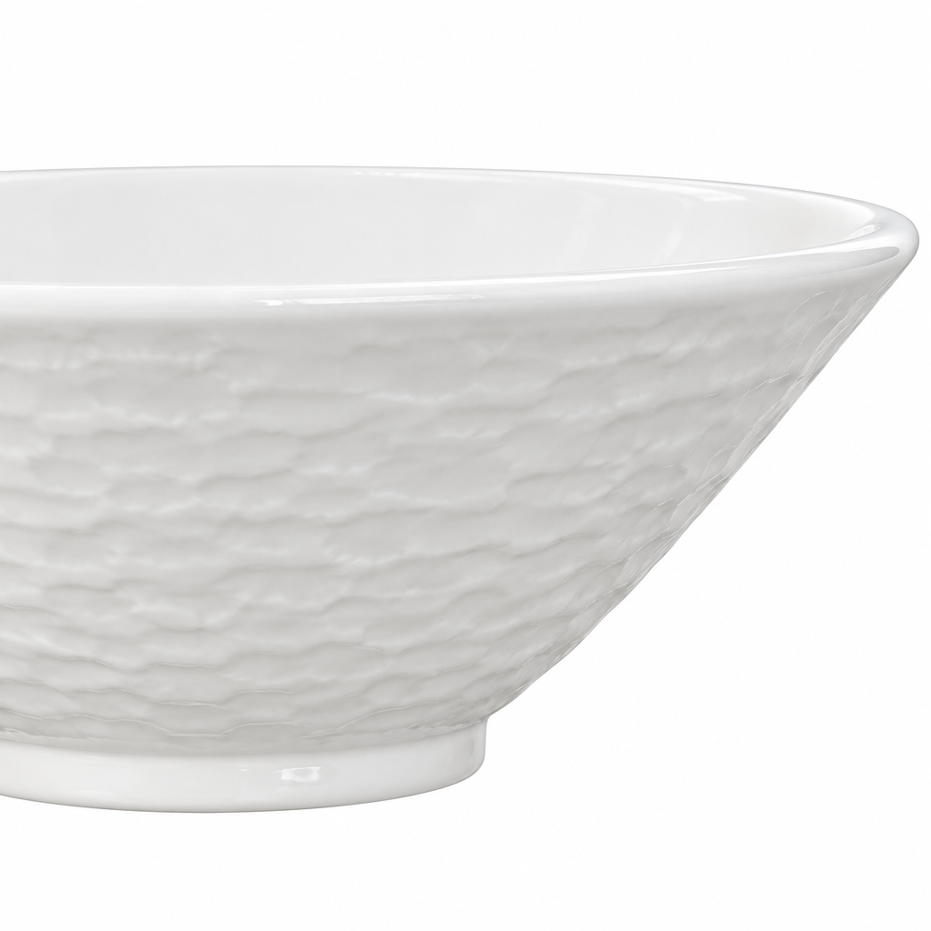 Elite Melamine Bowl White - 5.5 Inch