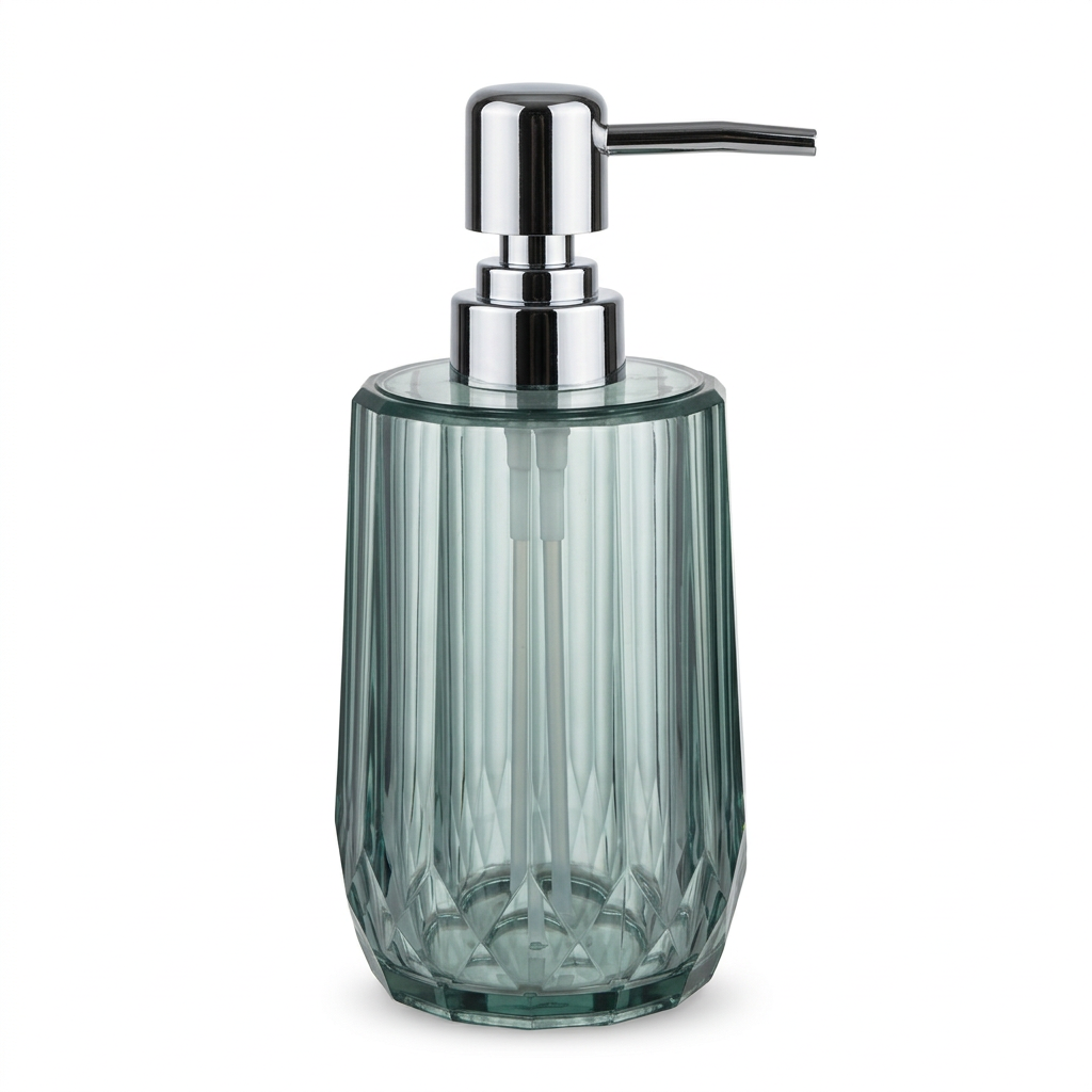 Acrylic Liquid Soap Dispenser Teal - 500ml