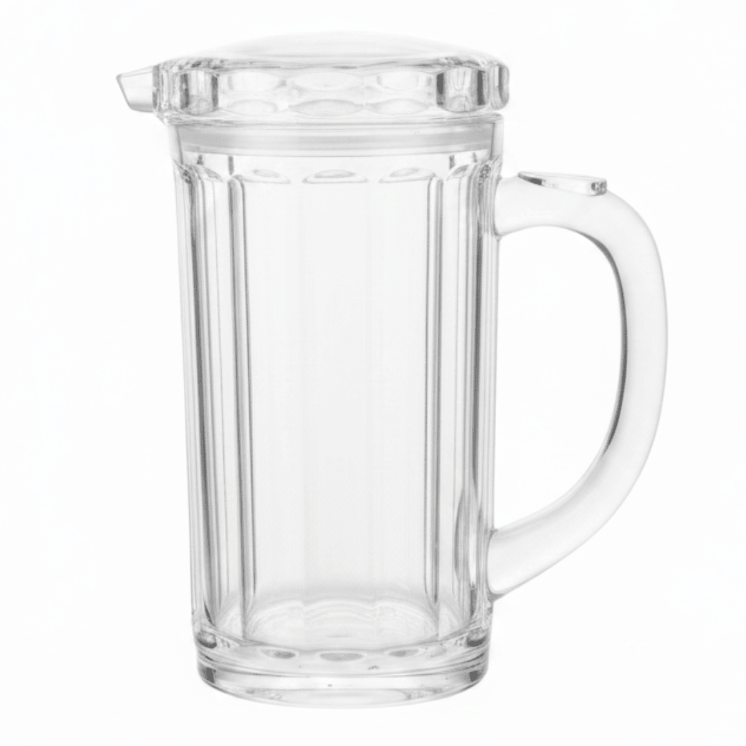Acrylic Crystal-Clear Ribbed Oil Bottle with Lid | 17cm | - Al Kabayel Discount CentreAcrylic Crystal-Clear Ribbed Oil Bottle with Lid | 17cm |Kitchen Utensils & GadgetsAKDCAl Kabayel Discount Centre