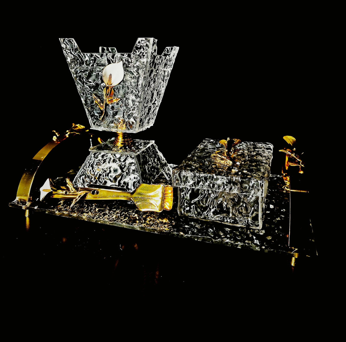 Acrylic Incense Burner With Tray Set 1122 - Al Kabayel Discount CentreAcrylic Incense Burner With Tray Set 1122Home Décor AccentsAKDCAl Kabayel Discount Centre