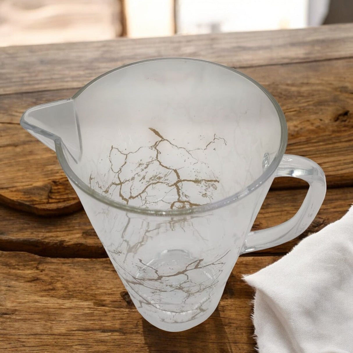 Acrylic Jug 2200ml Clear Plastic Water Jug with Lid, Fridge Jug, Shatter Proof Color Transparent & White - Al Kabayel Discount CentreAcrylic Jug 2200ml Clear Plastic Water Jug with Lid, Fridge Jug, Shatter Proof Color Transparent & WhiteJugsAKDCAl Kabayel Discount Centre