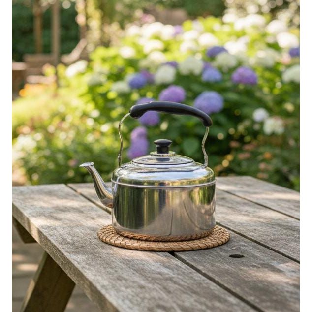 AFCO Extra Large Stainless Steel Whistling Kettle 10 Litre – Industrial - Grade Design, Easy - Grip Handle, Mirror Polish Finish, Perfect for Restaurants & Events - Al Kabayel Discount CentreAFCO Extra Large Stainless Steel Whistling Kettle 10 Litre – Industrial - Grade Design, Easy - Grip Handle, Mirror Polish Finish, Perfect for Restaurants & EventsTea/Coffee PotsAFCOAl Kabayel Discount Centre