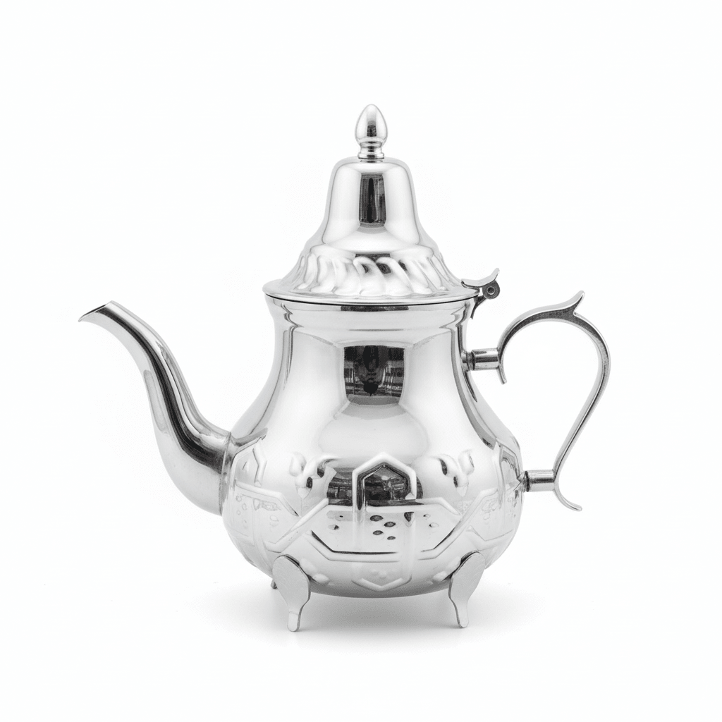 Afco Moroccan Stainless Steel Tea Pot 1.2L | Ornate Silver | Traditional Arabic Design - Al Kabayel Discount CentreAfco Moroccan Stainless Steel Tea Pot 1.2L | Ornate Silver | Traditional Arabic DesignTea/Coffee PotsAFCOAl Kabayel Discount Centre