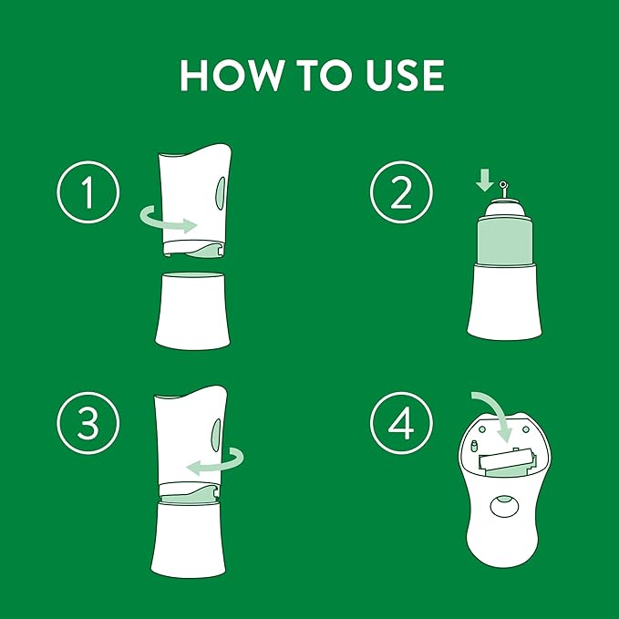 Air wick Air Freshener Freshmatic Pure Refill Lavender, 4 X 250 ml - Al Kabayel Discount CenterAir wick Air Freshener Freshmatic Pure Refill Lavender, 4 X 250 mlHome FragrancesAIR WICKAl Kabayel Discount Center