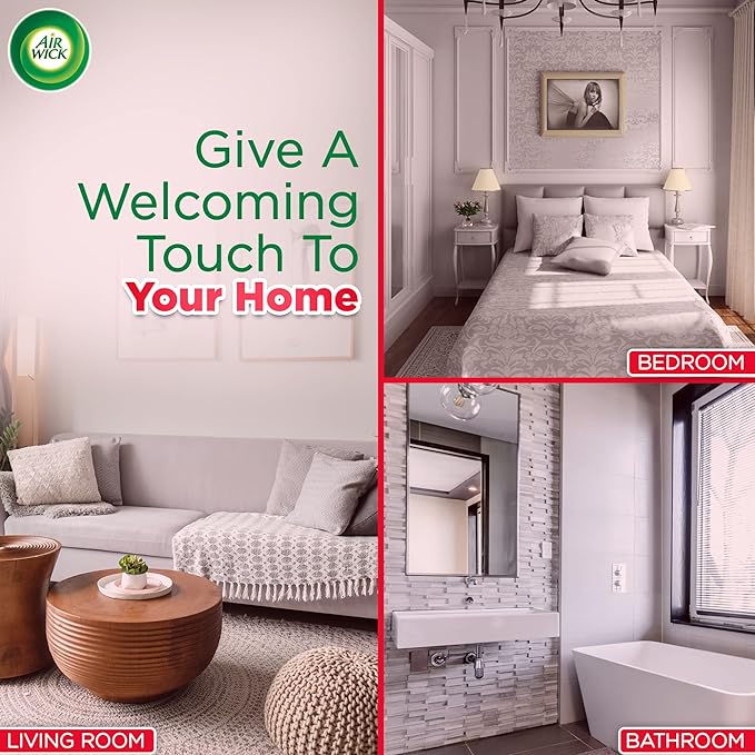 Air Wick Air Freshener Freshmatic Refill Rose, 250ml - Al Kabayel Discount CenterAir Wick Air Freshener Freshmatic Refill Rose, 250mlHome FragrancesAIR WICKAl Kabayel Discount Center