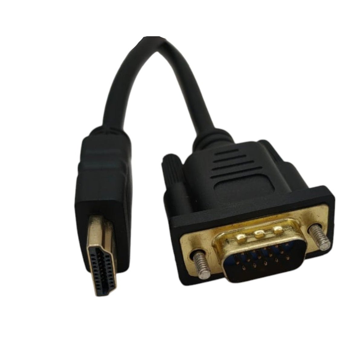 AK Kemco HDMI (Source) to VGA (Display) Cable (Male to Male) Compatible for Computer, Desktop, Laptop, PC 1.5 Metre - Black - Al Kabayel Discount CentreAK Kemco HDMI (Source) to VGA (Display) Cable (Male to Male) Compatible for Computer, Desktop, Laptop, PC 1.5 Metre - BlackCords & AdaptersAK KEMCOAl Kabayel Discount Centre