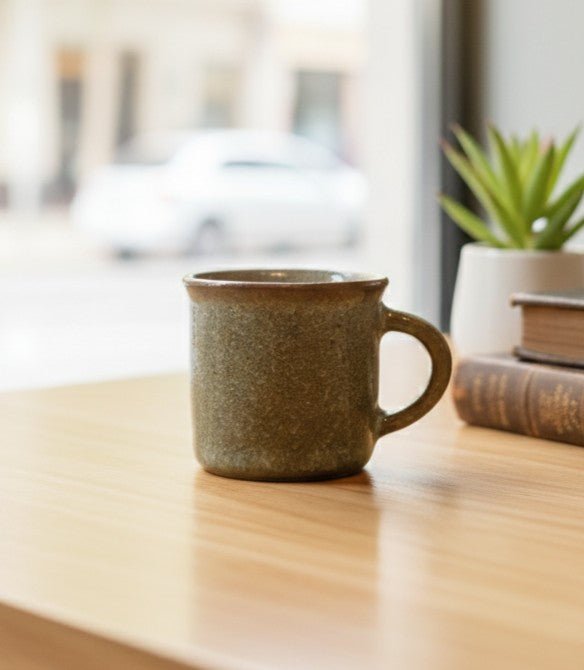 AKDC 100ml Celadon Ceramic Mug – Elegant Mini Cup for Tea, Coffee & Espresso - Al Kabayel Discount CentreAKDC 100ml Celadon Ceramic Mug – Elegant Mini Cup for Tea, Coffee & EspressoMugsAKDCAl Kabayel Discount Centre