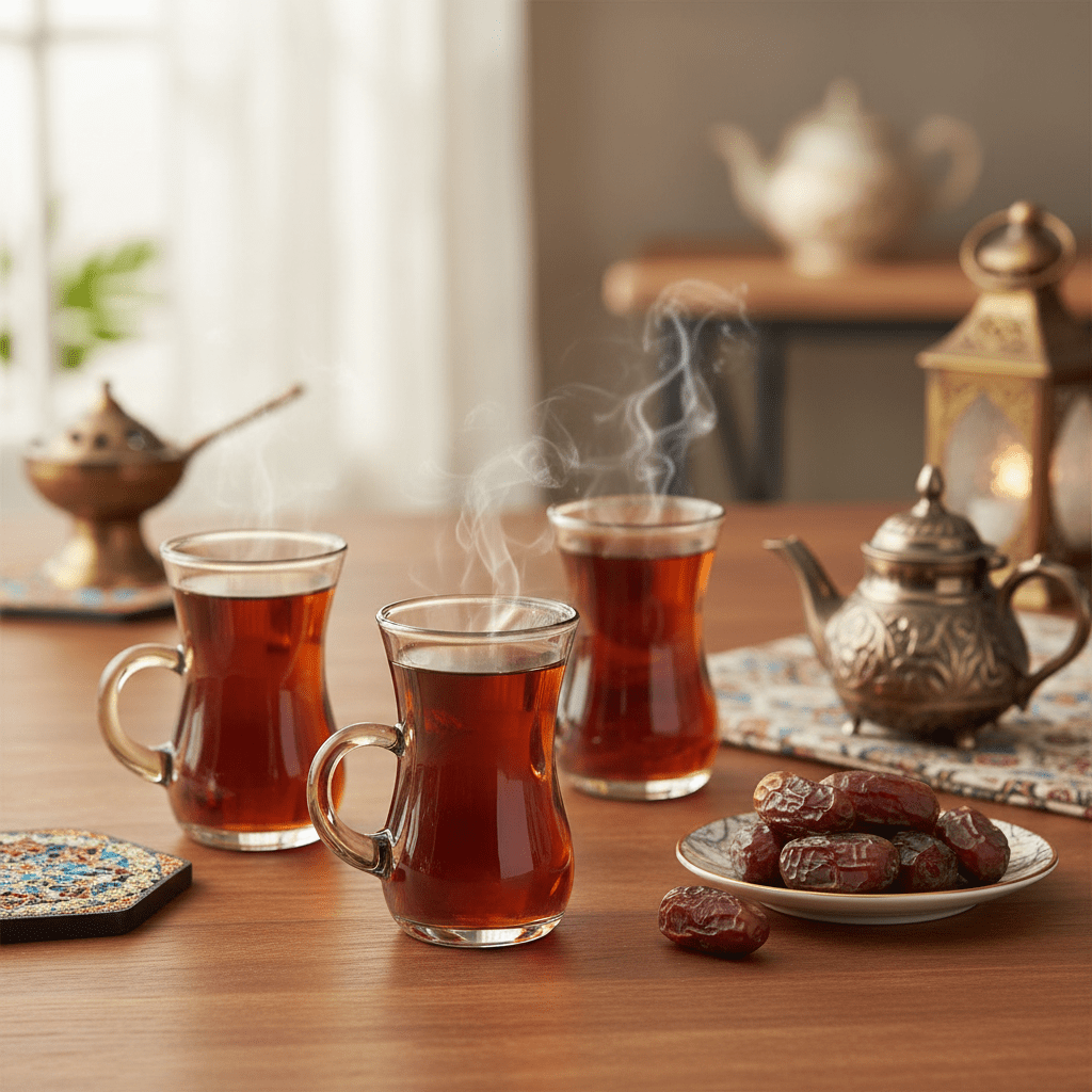 AKDC 100ml Traditional Tea Glasses for Hot & Cold Beverages – Classic Design Glass Set of 3 - Al Kabayel Discount CentreAKDC 100ml Traditional Tea Glasses for Hot & Cold Beverages – Classic Design Glass Set of 3TumblersAKDCAl Kabayel Discount Centre