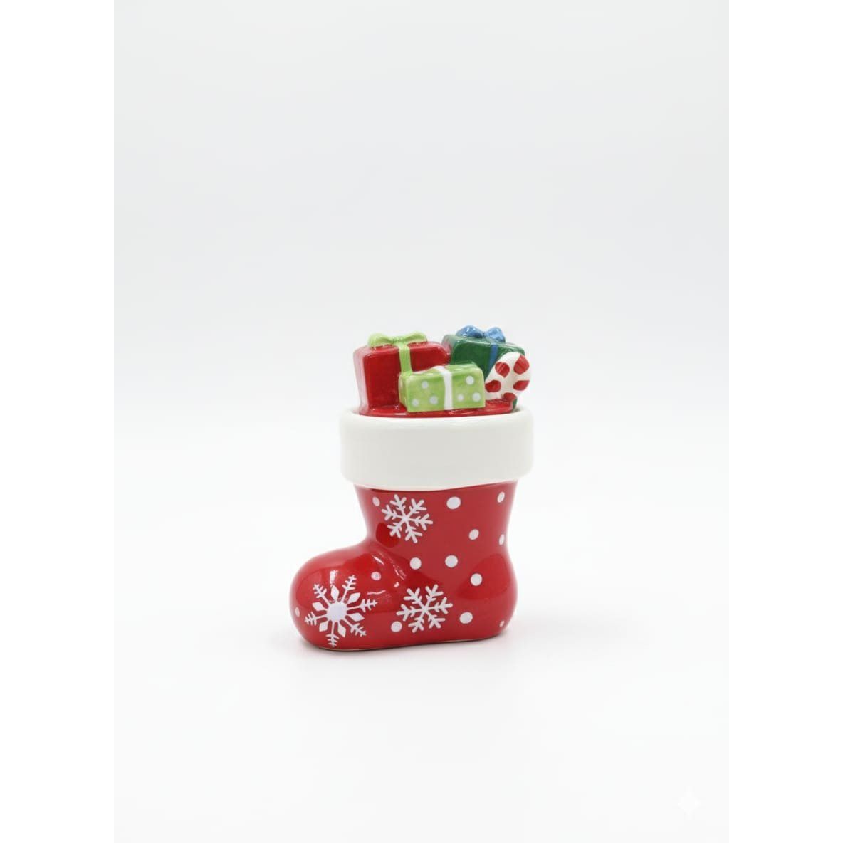 AKDC 12cm Red Ceramic Santa Shoe Candy Pot – Festive Decorative Jar for Christmas Treats & Holiday Table Décor - Al Kabayel Discount CentreAKDC 12cm Red Ceramic Santa Shoe Candy Pot – Festive Decorative Jar for Christmas Treats & Holiday Table DécorHome Décor AccentsAKDCAl Kabayel Discount Centre