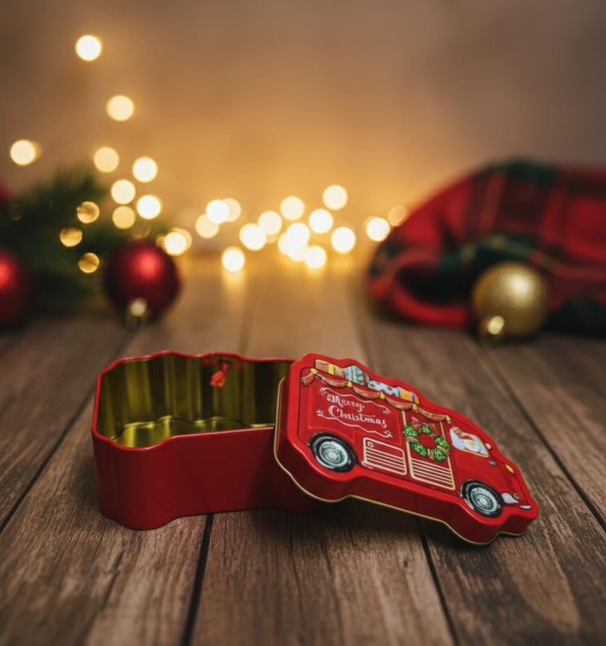 AKDC 12cm Red Truck Candy Box with Santa Design | Decorative Christmas Gift Box for Kids - Al Kabayel Discount CentreAKDC 12cm Red Truck Candy Box with Santa Design | Decorative Christmas Gift Box for KidsHome Décor AccentsAKDCAl Kabayel Discount Centre