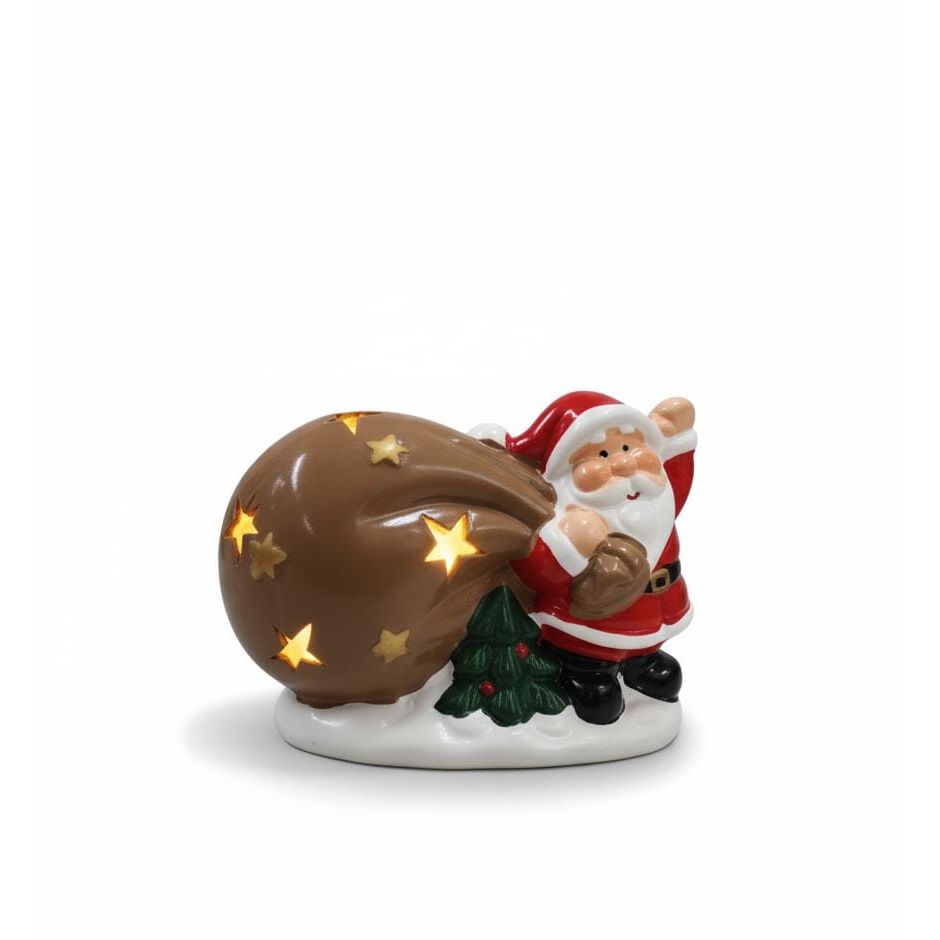 AKDC 12cm Santa Figurine with LED Light – Bright Decorative Christmas Tabletop Ornament for Holiday Décor - Al Kabayel Discount CentreAKDC 12cm Santa Figurine with LED Light – Bright Decorative Christmas Tabletop Ornament for Holiday DécorHome Décor AccentsAKDCAl Kabayel Discount Centre