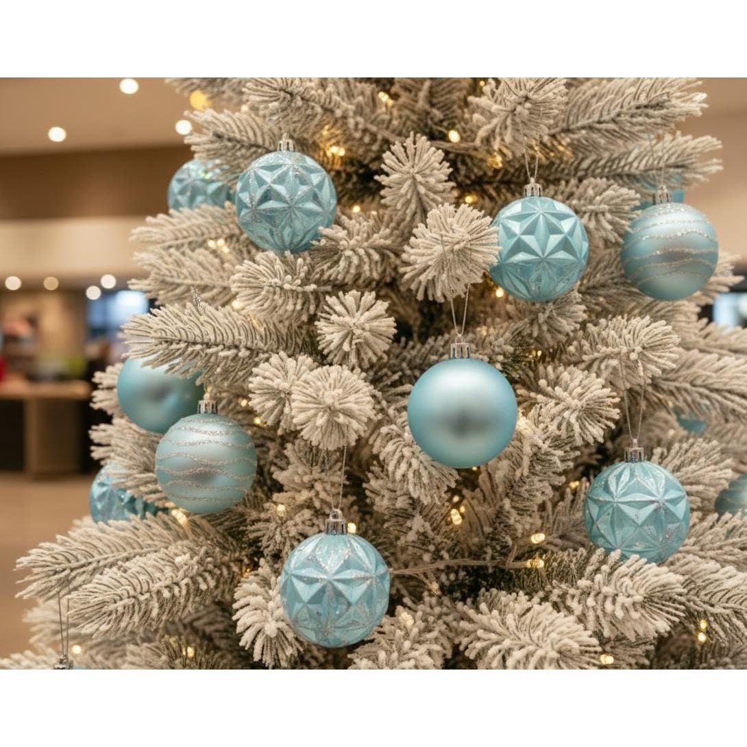 AKDC 12pcs Blue Christmas Bells Décor Set – 6cm Hanging Ornaments for Tree, Party & Home Decoration - Al Kabayel Discount CentreAKDC 12pcs Blue Christmas Bells Décor Set – 6cm Hanging Ornaments for Tree, Party & Home DecorationHome Décor AccentsAKDCAl Kabayel Discount Centre