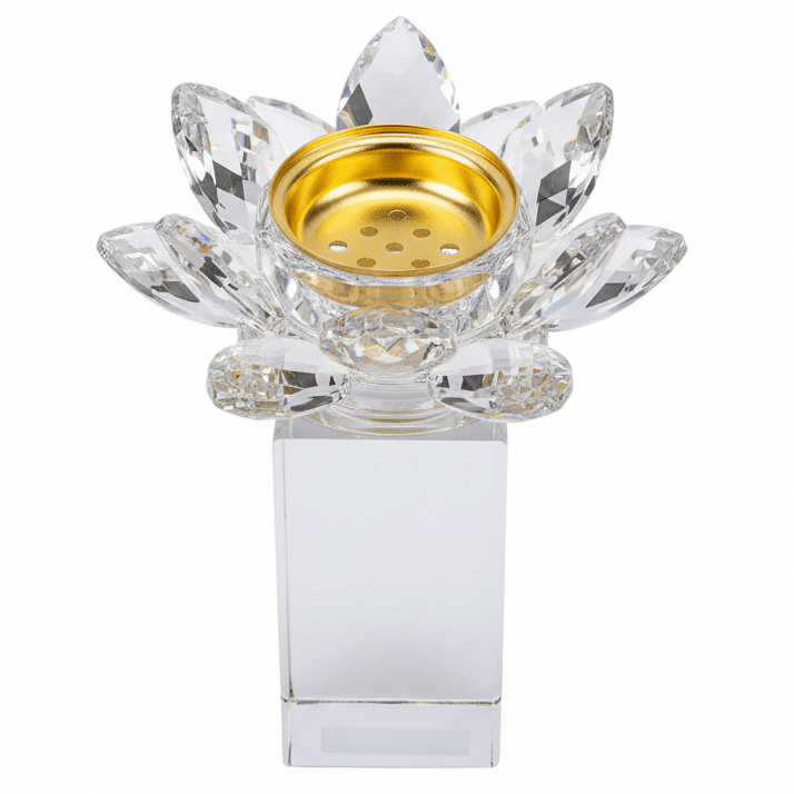 AKDC 17.5cm Compact Glass Incense Burner for Small Spaces, Relaxation, and Aromatherapy Décor - Al Kabayel Discount CentreAKDC 17.5cm Compact Glass Incense Burner for Small Spaces, Relaxation, and Aromatherapy DécorIncense BurnerAKDCAl Kabayel Discount Centre