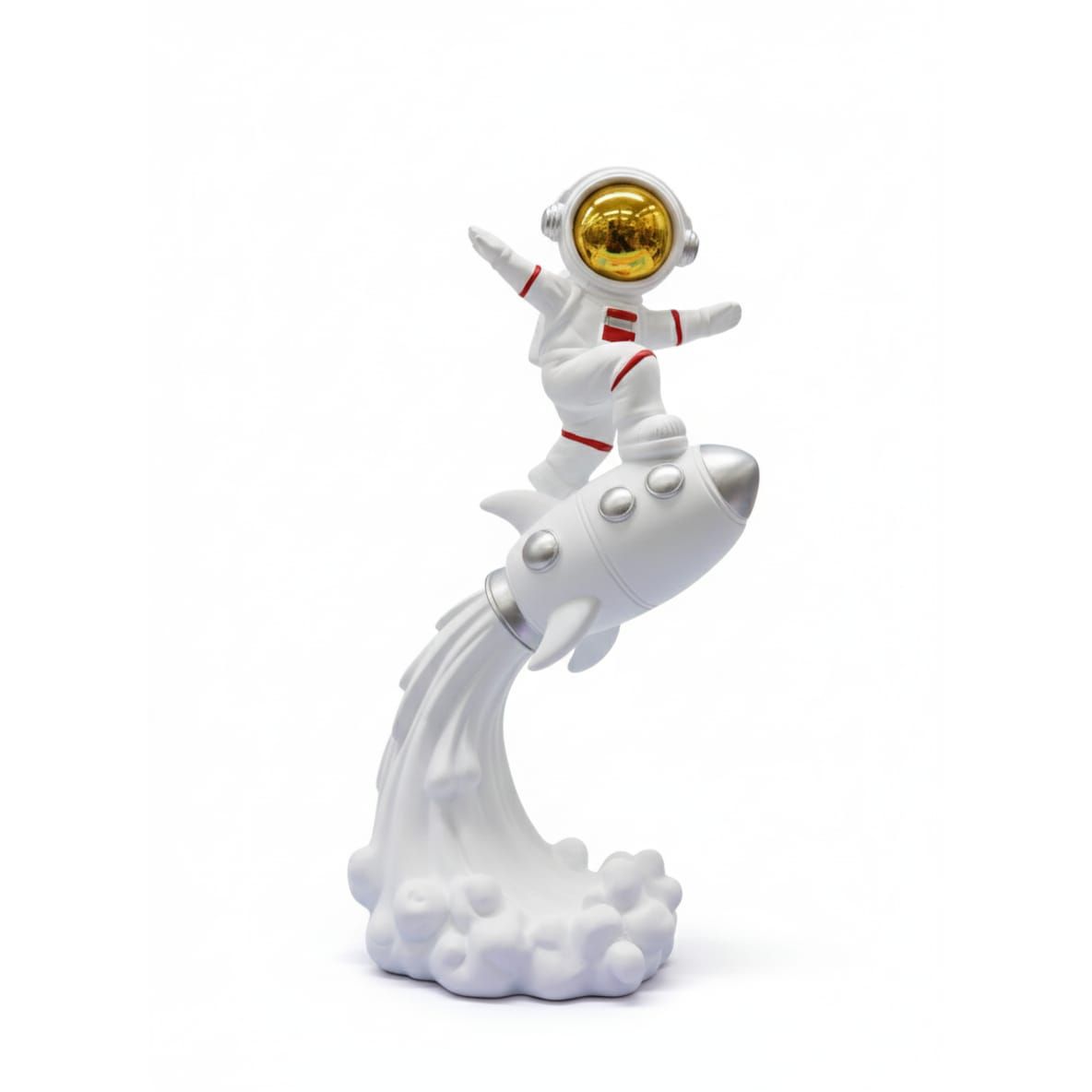 AKDC 28cm Elegant Ceramic Astronaut Figurine in Classic White Finish | Contemporary Space Décor for Home or Office - Al Kabayel Discount CentreAKDC 28cm Elegant Ceramic Astronaut Figurine in Classic White Finish | Contemporary Space Décor for Home or OfficeHome Décor AccentsAKDCAl Kabayel Discount Centre