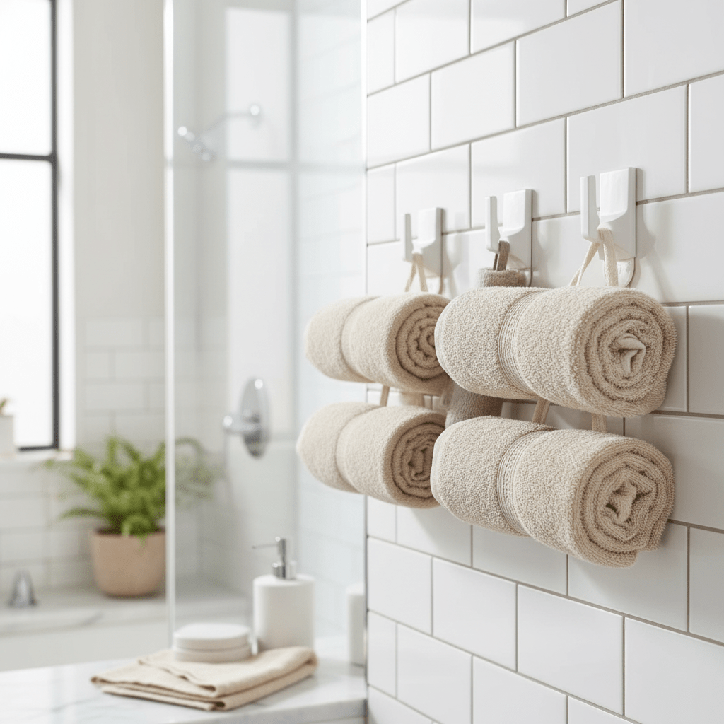 AKDC 2PCS Medium Removable Adhesive Hooks 6.05×3.27×2.32cm – Durable White Plastic Sticky Wall Hooks - Al Kabayel Discount CentreAKDC 2PCS Medium Removable Adhesive Hooks 6.05×3.27×2.32cm – Durable White Plastic Sticky Wall HooksOrganizers & AccessoriesAKDCAl Kabayel Discount Centre