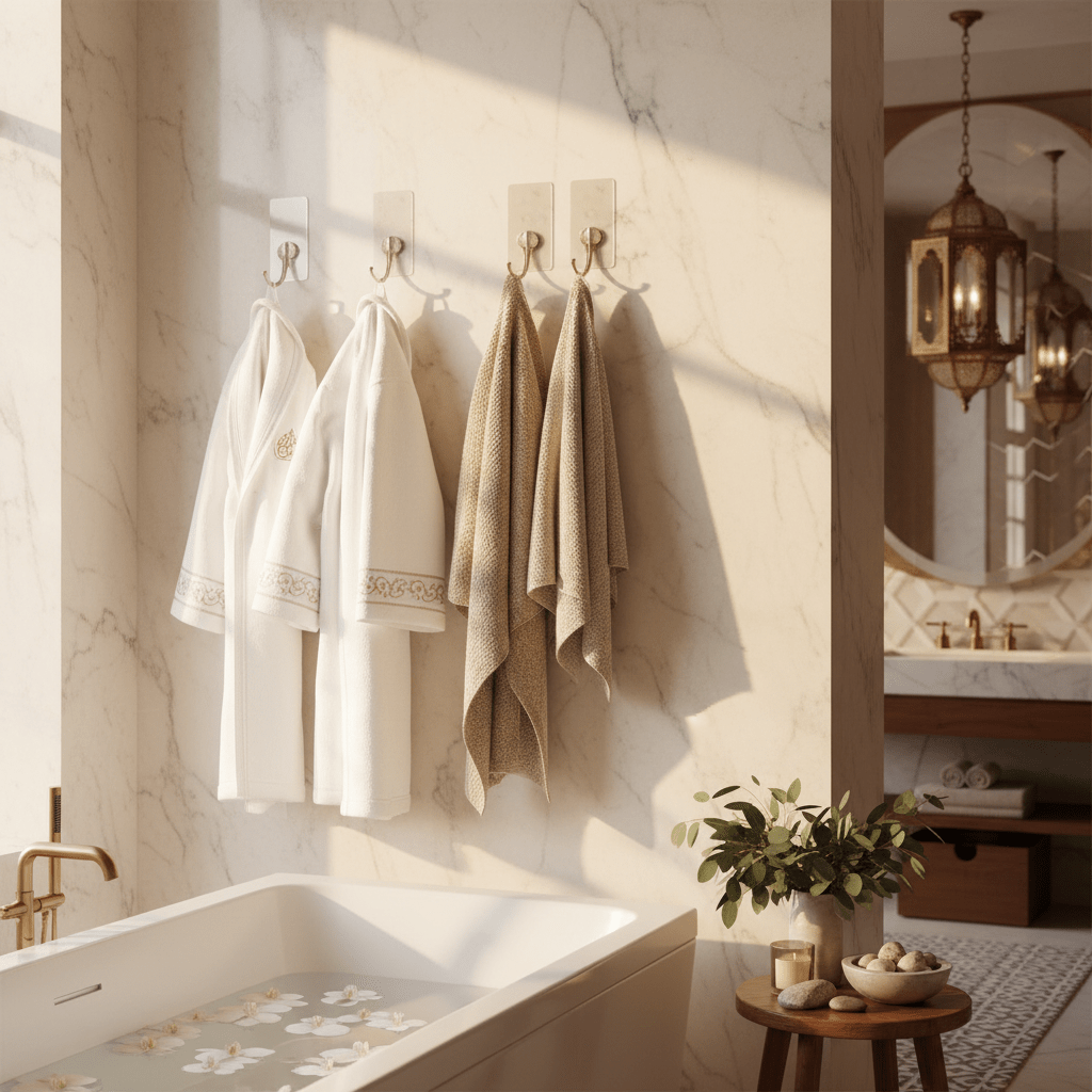 AKDC 2PCS Medium Transparent Removable Sticky Hooks 3×8×3cm – Heavy Duty Clear Adhesive Wall Hooks - Al Kabayel Discount CentreAKDC 2PCS Medium Transparent Removable Sticky Hooks 3×8×3cm – Heavy Duty Clear Adhesive Wall HooksOrganizers & AccessoriesAKDCAl Kabayel Discount Centre