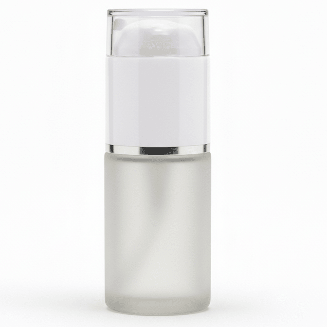 AKDC 30ml glass lotion bottle with white cap compact refillable cosmetic container skincare use - Al Kabayel Discount CentreAKDC 30ml glass lotion bottle with white cap compact refillable cosmetic container skincare usePerfume BottlesAKDCAl Kabayel Discount Centre