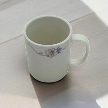 AKDC 400ML Mug Ceramic Flower White Tea Coffee Mug - Al Kabayel Discount CentreAKDC 400ML Mug Ceramic Flower White Tea Coffee MugMugsAKDCAl Kabayel Discount Centre