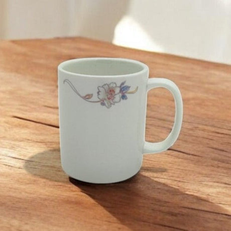 AKDC 400ML Mug Ceramic Flower White Tea Coffee Mug - Al Kabayel Discount CentreAKDC 400ML Mug Ceramic Flower White Tea Coffee MugMugsAKDCAl Kabayel Discount Centre