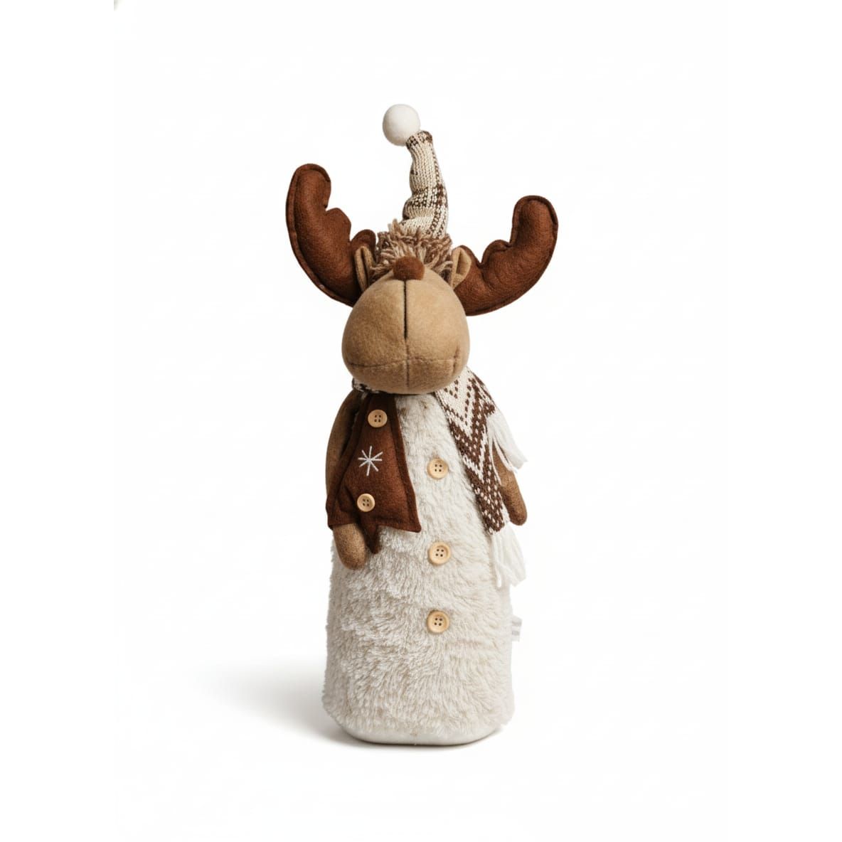 AKDC 40cm Deer Christmas Décor Figurine – Elegant Standing Reindeer Ornament for Home, Table & Holiday Display - Al Kabayel Discount CentreAKDC 40cm Deer Christmas Décor Figurine – Elegant Standing Reindeer Ornament for Home, Table & Holiday DisplayHome Décor AccentsAKDCAl Kabayel Discount Centre