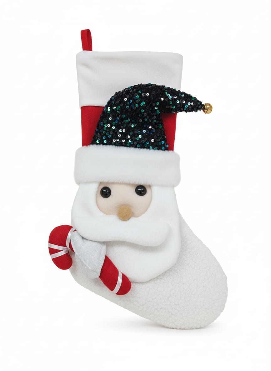 AKDC 43cm Santa Claus Christmas Stocking – Premium Plush Red Holiday Gift Sock for Fireplace, Christmas Tree & Home Décor - Al Kabayel Discount CentreAKDC 43cm Santa Claus Christmas Stocking – Premium Plush Red Holiday Gift Sock for Fireplace, Christmas Tree & Home DécorHome Décor AccentsAKDCAl Kabayel Discount Centre