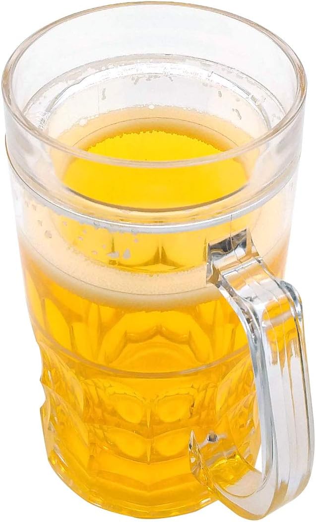 AKDC 450ml Creative Double Mezzanine Summer Town Ice Spoof Fake Beer Mug Home Decoration Accessories Funny Novelty Cup Gift - Al Kabayel Discount CentreAKDC 450ml Creative Double Mezzanine Summer Town Ice Spoof Fake Beer Mug Home Decoration Accessories Funny Novelty Cup GiftAKDCAl Kabayel Discount Centre