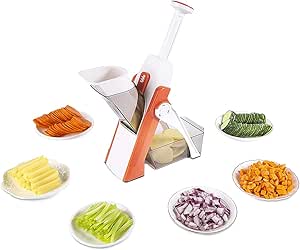 AKDC 5 In 1Multifunctional Vegetable Cutter,Mandoline Vegetable Slicer,AdjUStable Thickness Potato Onion Chopper,Safe Upright Dicer Fruit,Slicer Food Kitchen Tools, - Al Kabayel Discount CentreAKDC 5 In 1Multifunctional Vegetable Cutter,Mandoline Vegetable Slicer,AdjUStable Thickness Potato Onion Chopper,Safe Upright Dicer Fruit,Slicer Food Kitchen Tools,Kitchen Utensils & GadgetsAKDCAl Kabayel Discount Centre