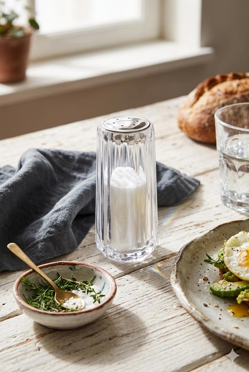 AKDC Acrylic Ribbed Seasoning Bottle 50g, Transparent - Al Kabayel Discount CentreAKDC Acrylic Ribbed Seasoning Bottle 50g, TransparentKitchen Utensils & GadgetsAKDCAl Kabayel Discount Centre