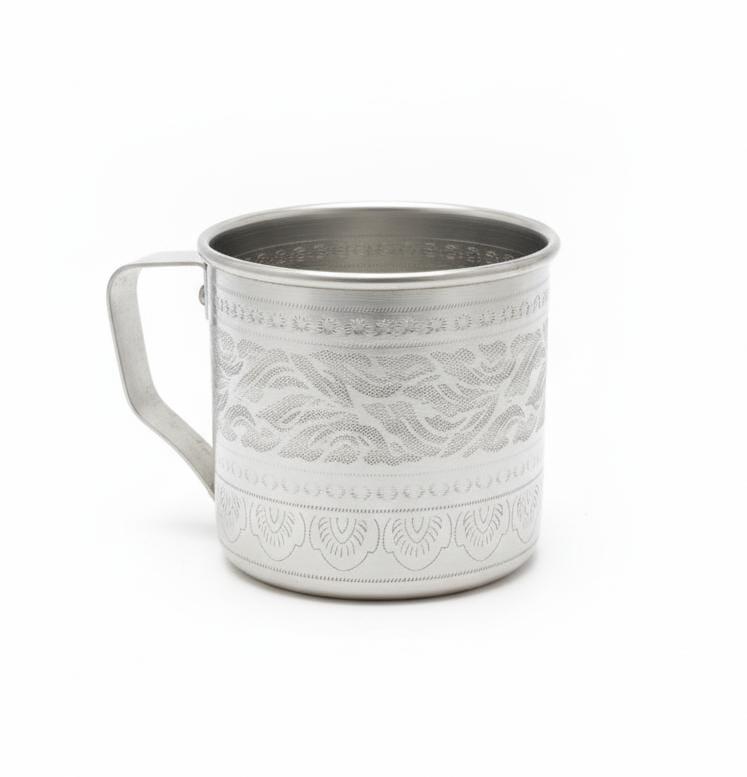 AKDC Aluminium Mug – Silver Shine Finish | 9 cm Stylish Everyday Mug - Al Kabayel Discount CentreAKDC Aluminium Mug – Silver Shine Finish | 9 cm Stylish Everyday MugMugsAKDCAl Kabayel Discount Centre
