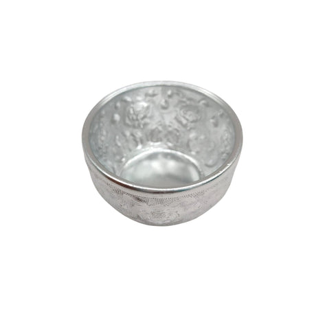 AKDC Aluminium Small Bowl 40ml - 6cm - Silver - Al Kabayel Discount CentreAKDC Aluminium Small Bowl 40ml - 6cm - SilverBowlsAKDCAl Kabayel Discount Centre