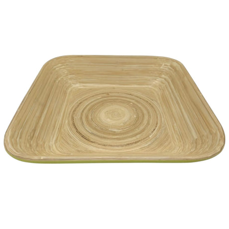 AKDC Bamboo Square Shape Serving Tray - 30cmX30cmX6cm - LightGreen&Bamboo - Al Kabayel Discount CentreAKDC Bamboo Square Shape Serving Tray - 30cmX30cmX6cm - LightGreen&BambooServing TraysAKDCAl Kabayel Discount Centre