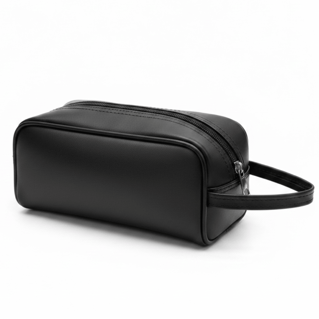AKDC Black Artificial Leather Handbag Pouch 23×9 cm Sleek Slim Design for Everyday Carry and Travel Use - Al Kabayel Discount CentreAKDC Black Artificial Leather Handbag Pouch 23×9 cm Sleek Slim Design for Everyday Carry and Travel UsePouchesAKDCAl Kabayel Discount Centre