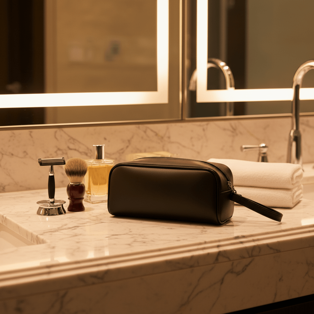 AKDC Black Artificial Leather Handbag Pouch 23×9 cm Sleek Slim Design for Everyday Carry and Travel Use - Al Kabayel Discount CentreAKDC Black Artificial Leather Handbag Pouch 23×9 cm Sleek Slim Design for Everyday Carry and Travel UsePouchesAKDCAl Kabayel Discount Centre
