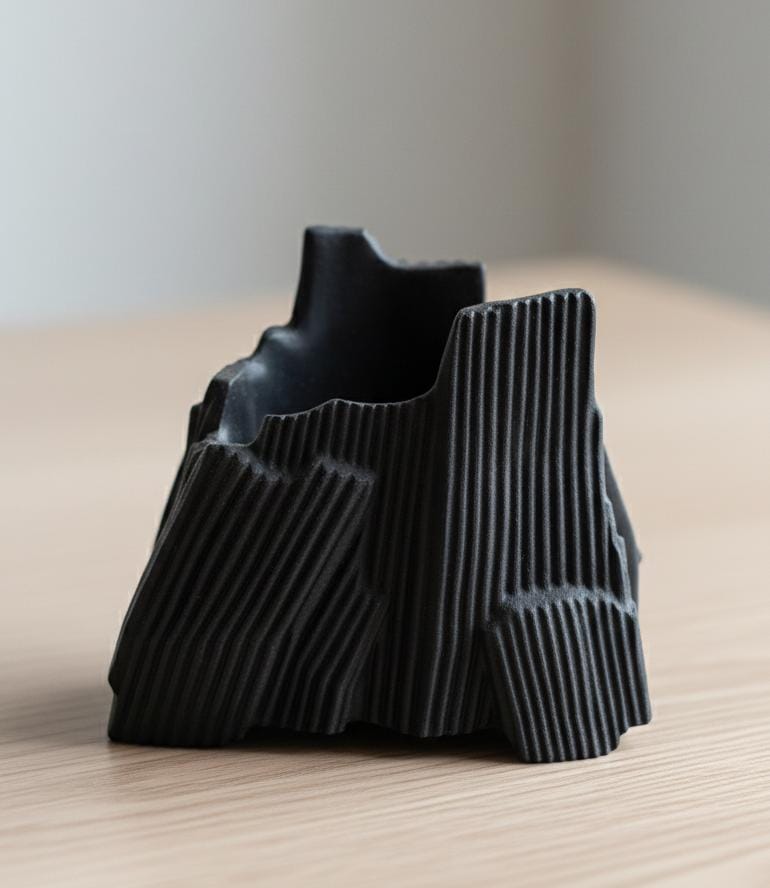 AKDC Black Hard Plastic Flower Vase – Square Modern Floral Display – 19×19 cm - Al Kabayel Discount CentreAKDC Black Hard Plastic Flower Vase – Square Modern Floral Display – 19×19 cmFlower/Plant PotsAKDCAl Kabayel Discount Centre