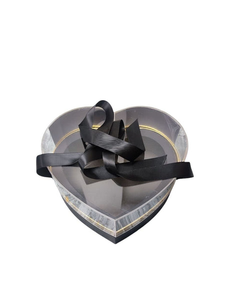 AKDC Black Heart - Shaped Gift Box Eternal Acrylic Box Handmade Preserved Mother's Day, Valentine's Day, Thanksgiving - 26cmX15cm - Black & Gold - Al Kabayel Discount CentreAKDC Black Heart - Shaped Gift Box Eternal Acrylic Box Handmade Preserved Mother's Day, Valentine's Day, Thanksgiving - 26cmX15cm - Black & GoldPacking MaterialsAKDCAl Kabayel Discount Centre